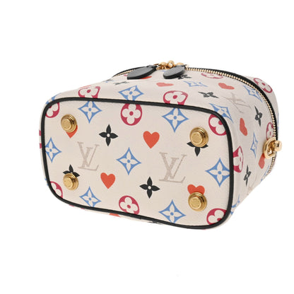 LOUIS VUITTON Monogram Game On Vanity PM Bron M57458 Women's Canvas Bag