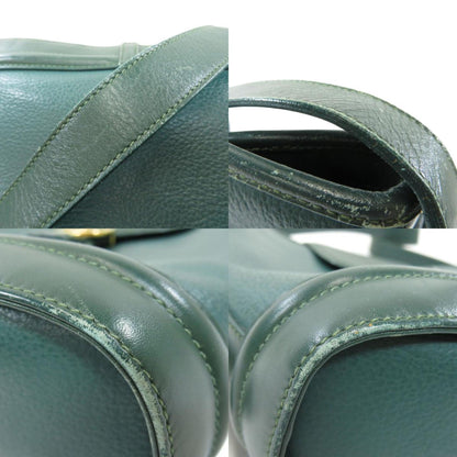 Gucci 001 084 1200 metal fittings motif shoulder bag leather ladies GUCCI