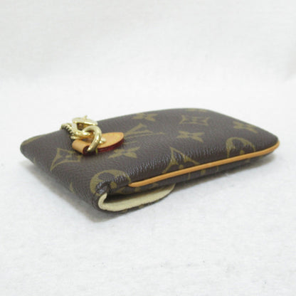 LOUIS VUITTON Etui / Telephone MM carrying case Brown Monogram leather M66546