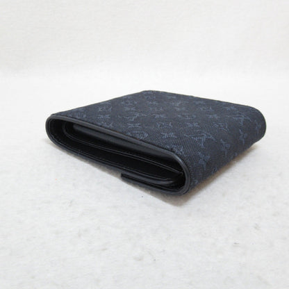 LOUIS VUITTON Porto Bier Carte Credit Monet Trifold Wallet Blue TST blue Monogram mini canvas M92439