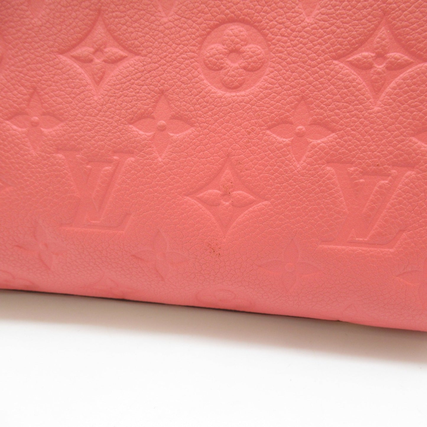 LOUIS VUITTON Montagne BB Shoulder Bag Pink Blossom Monogram empreinte leather M42295