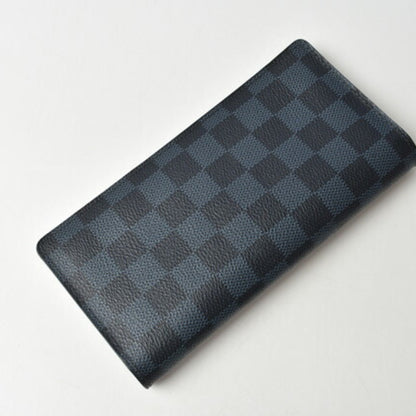 Louis Vuitton Damier Cobalt M2203-28-Louis Vuitton Men's Damier Canvas Coin Purse/coin Case Damier Cobalt