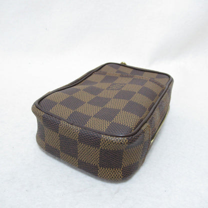 LOUIS VUITTON Etui Okapi digital camera case Brown Ebene Damier PVC coated canvas N61737