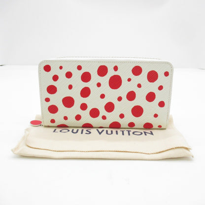 LOUIS VUITTON LVxYK Zippy Wallet Round Long Wallet White Blanc Epi leather M81961