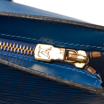 Louis Vuitton Epi Saint-Jacques Handbag Tote Bag M52265 Toledo Blue Leather Women's LOUIS VUITTON