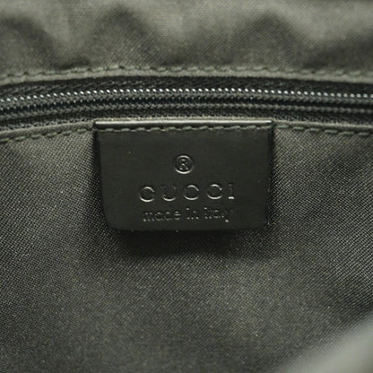Gucci Bamboo 2WAY Bag 002 1016 Women's Nylon Black
