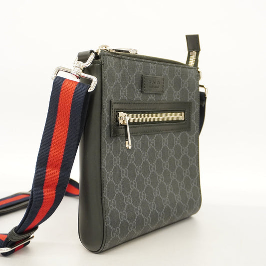 GUCCIAuth  Sherry Line Shoulder Bag 523599 Men's GG Supreme,Leather