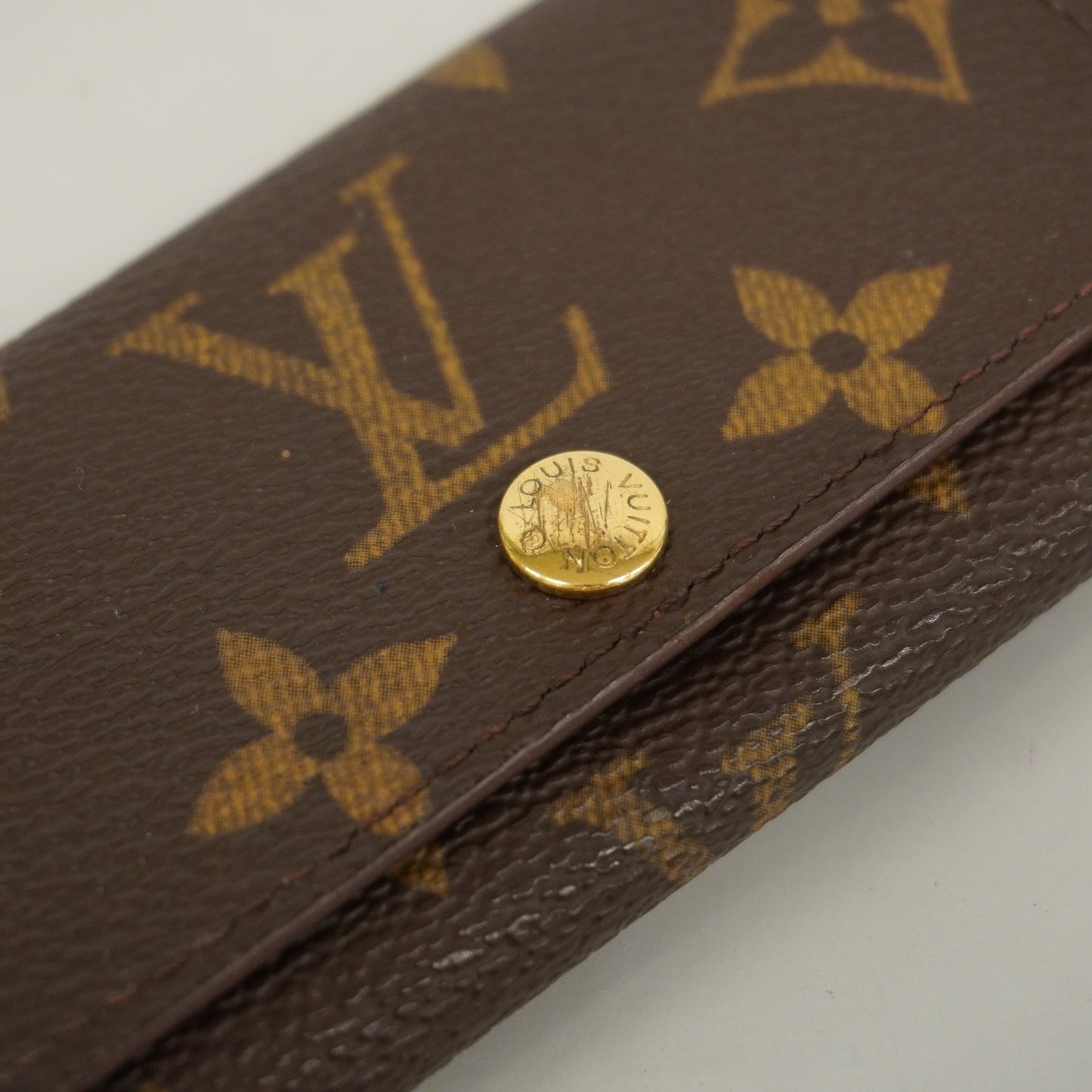 LOUIS VUITTONAuth  Monogram Multicle 4 M62631 Men,Women,Unisex Key Case