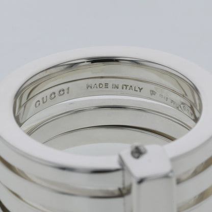 Gucci Ring 4 Row Silver 925 Upper No. 8 - Lower 10 Ladies GUCCI