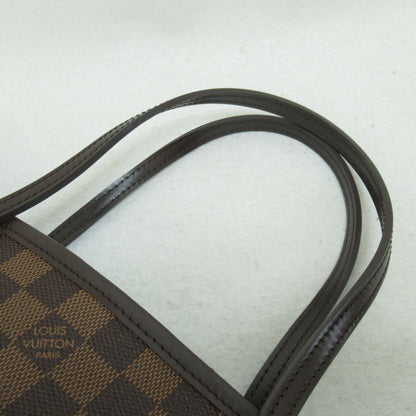 LOUIS VUITTON Never full Brown Ebene Damier PVC coated canvas N51109