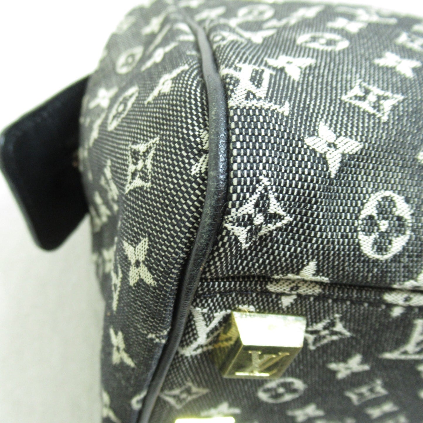 LOUIS VUITTON Josephine PM Shoulder Bag Black Black Monogram mini canvas M92049
