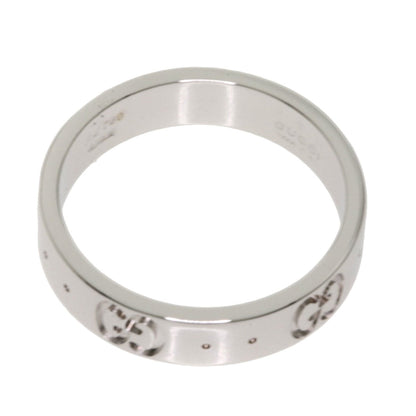 Gucci Icon # 8 Ring / K18 White Gold Ladies