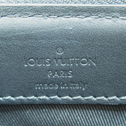 LOUIS VUITTON Sac Plat/Cross Shoulder Bag Black Monogram eclipse PVC coated canvas M46098