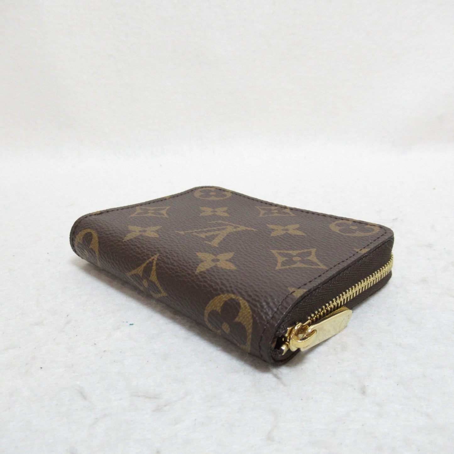 LOUIS VUITTON Zippy coin purse Brown Monogram PVC coated canvas M60067
