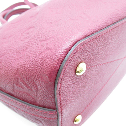 LOUIS VUITTON Mazarine PM Shoulder Bag Purple Leysin Monogram empreinte Calfskin [cowhide] M43215