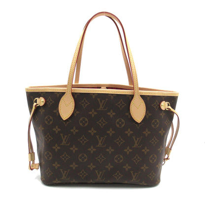 LOUIS VUITTON Never full PM Brown Fuchsia Monogram PVC coated canvas M41245