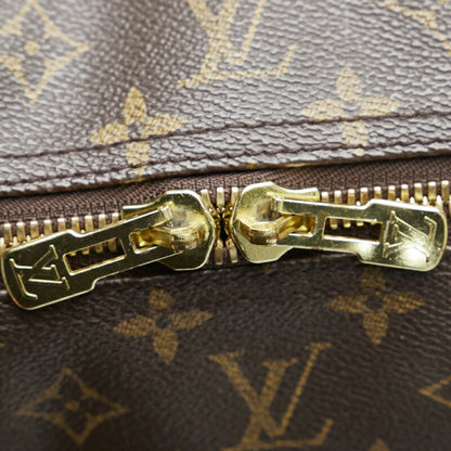 LOUIS VUITTON Monogram Keepall 60 Boston Bag M41422 Brown PVC Leather Ladies