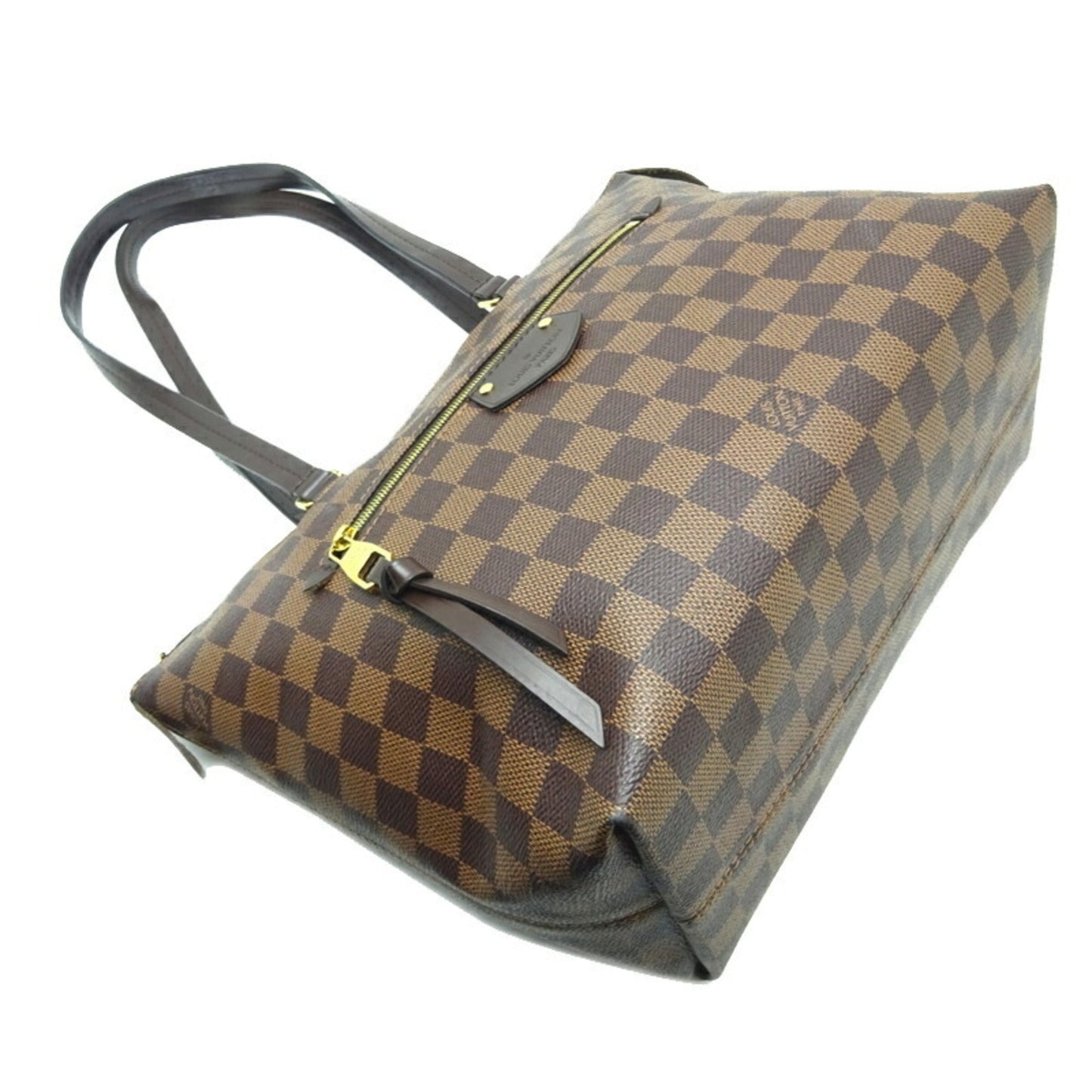 Louis Vuitton Jena PM Women's Shoulder Bag N41012 Damier Ebene (Brown)