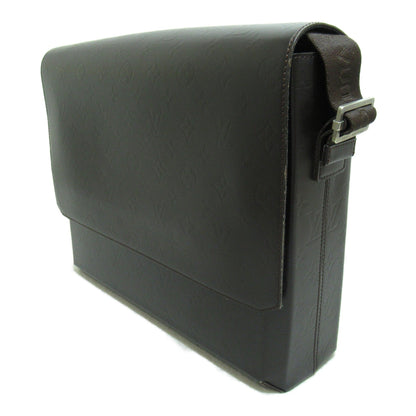 LOUIS VUITTON Fonzie Brown Dark brown Monogram / Grasse Calfskin [cowhide] M46570