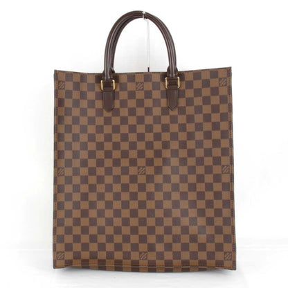 LOUIS VUITTON Damier Sac Pla N51140 Handbag PVC Coated Canvas Ebene Women's