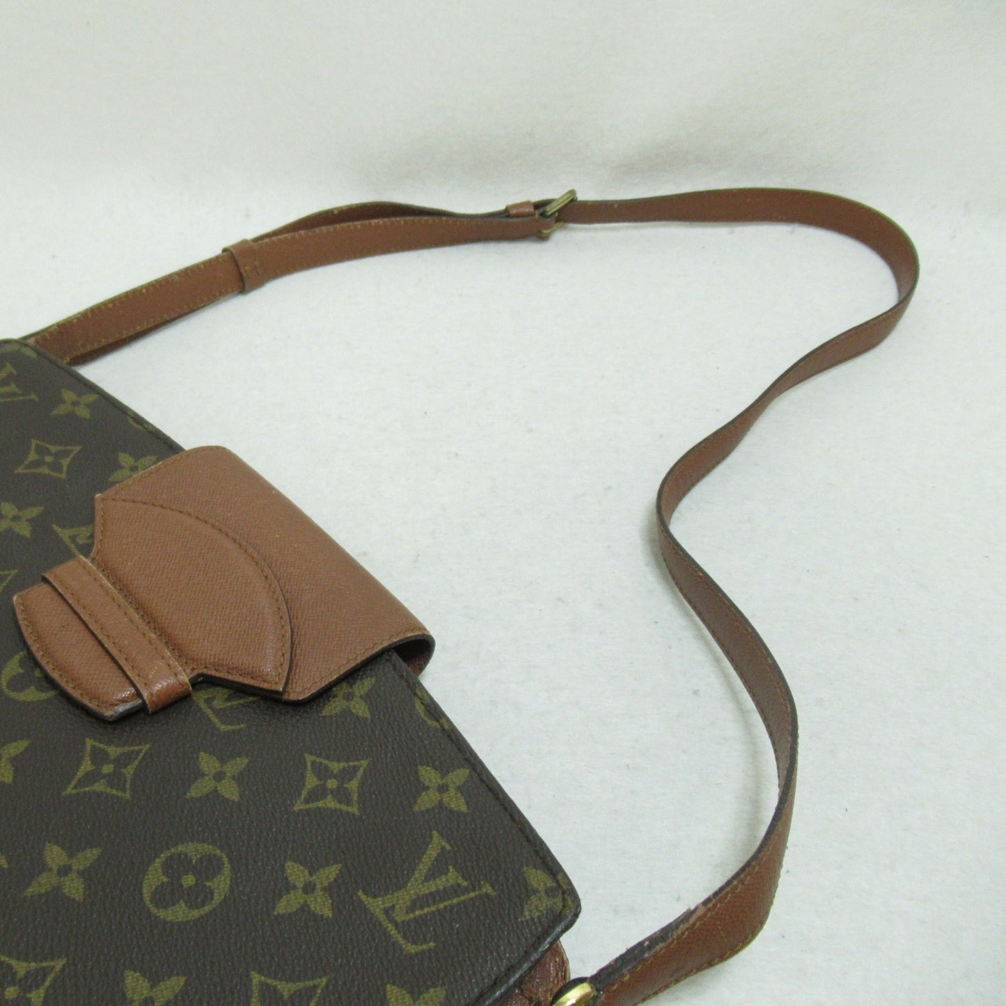 LOUIS VUITTON Kurcell Brown Monogram PVC coated canvas M51375