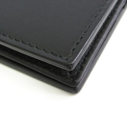 Guccissima 410120 Leather Card Case Black