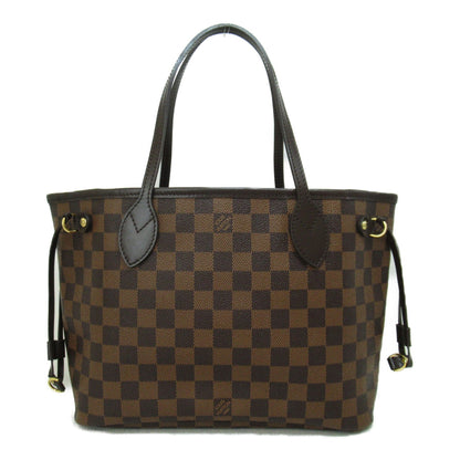 LOUIS VUITTON Never full Brown Ebene Damier PVC coated canvas N51109