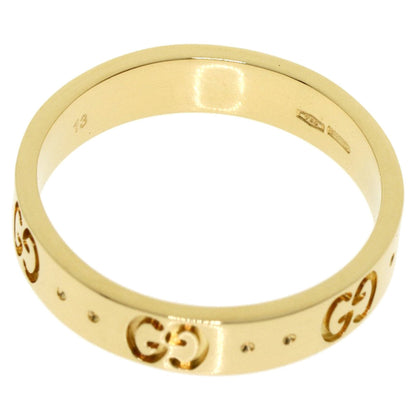Gucci Icon #13 Ring K18 Yellow Gold Ladies GUCCI