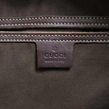 Gucci 211138 GG Handbag Leather / PVC Ladies GUCCI