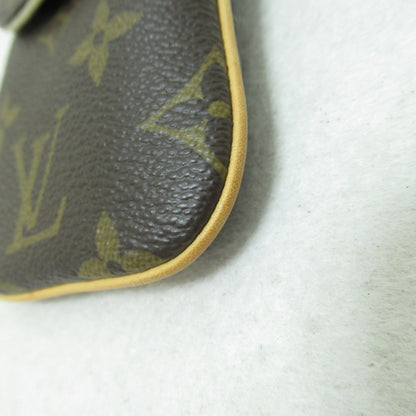 LOUIS VUITTON Etui Telephonne MM Brown Monogram PVC coated canvas M66546
