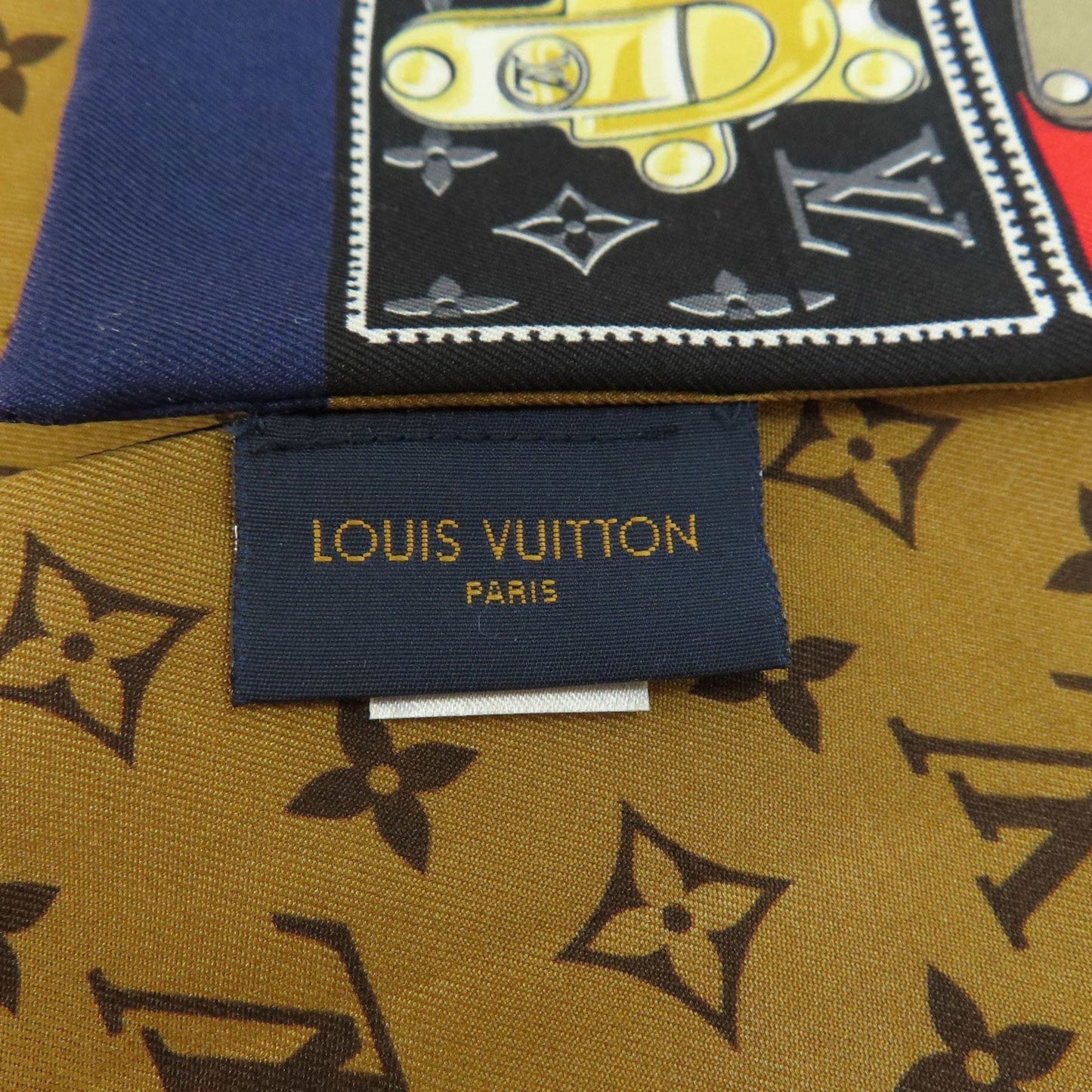 LOUIS VUITTON M76977 bandeau scarf muffler silk ladies