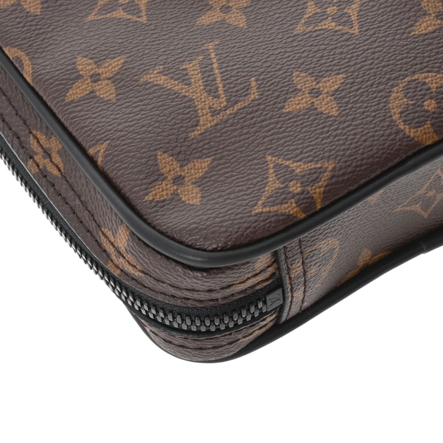 LOUIS VUITTON Monogram Solar Ray Utility Side Bag Brown M44477 Men's Canvas Waist