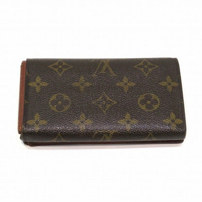 LOUIS VUITTON Monogram Portomonevier Tresor M61730 Bifold Wallet Unisex