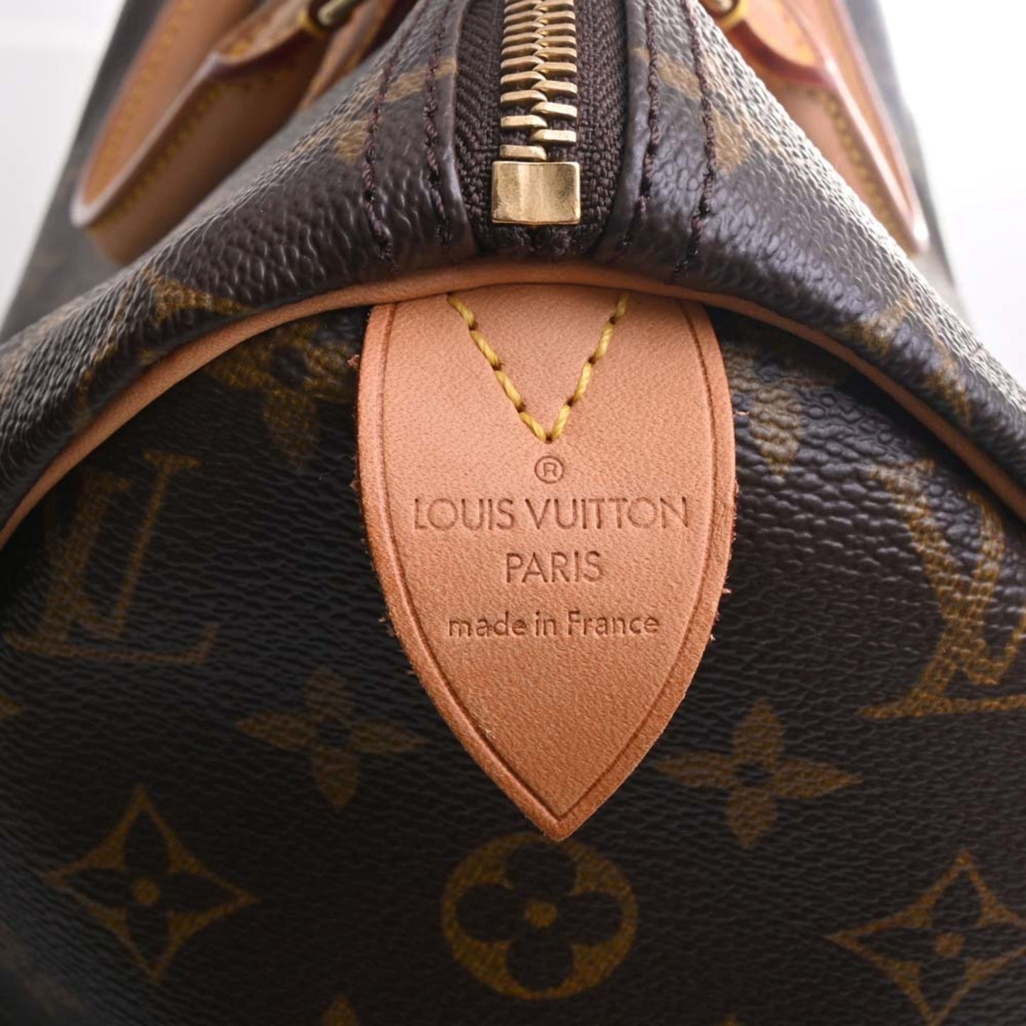 LOUIS VUITTON Monogram Speedy 40 Handbag Boston Bag M41522 Brown Women's
