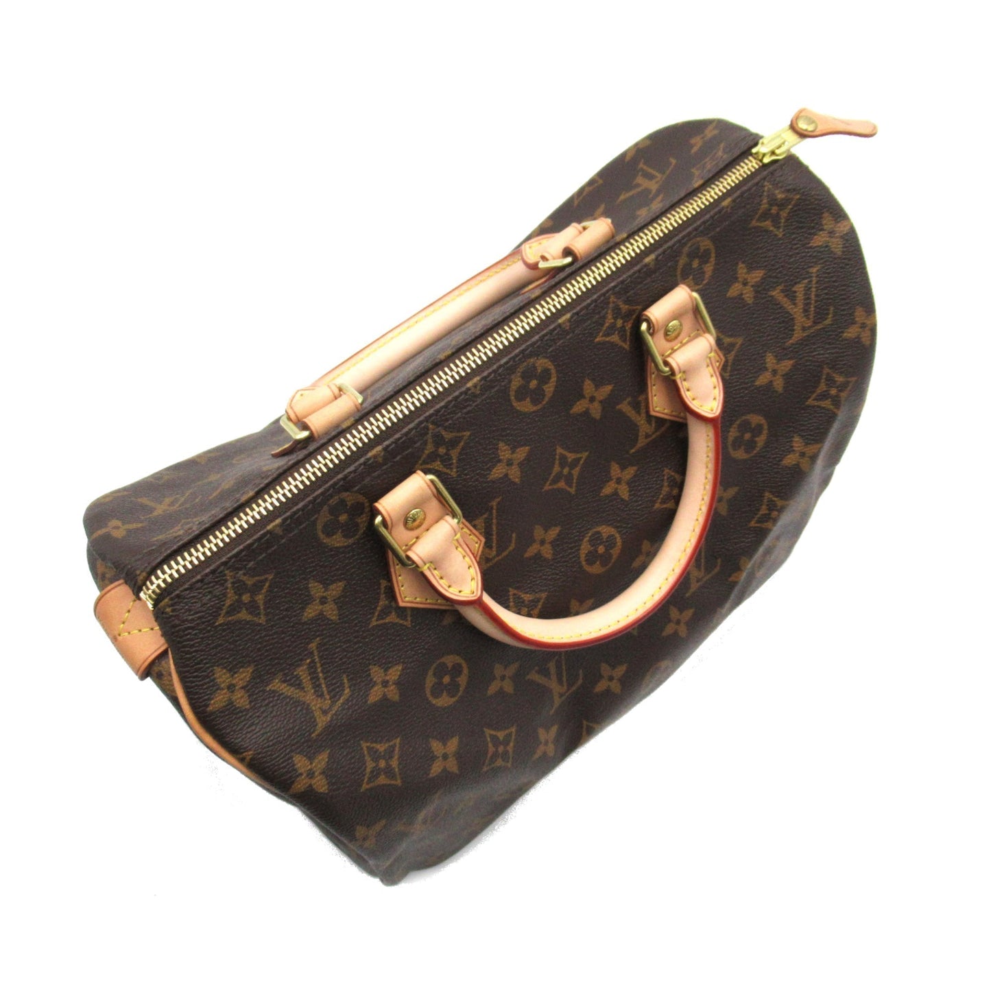 LOUIS VUITTON Speedy 30 Brown Monogram PVC coated canvas M41526
