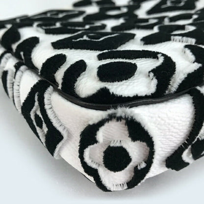 LOUIS VUITTON Mini Pochette Accessory Monogram Urus Fischer LV×UF White Black Women Men M45565