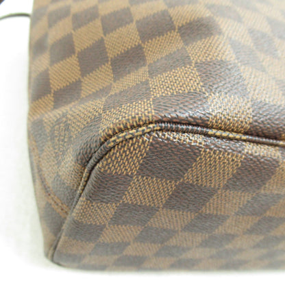 LOUIS VUITTON Never full Brown Ebene Damier PVC coated canvas N51109