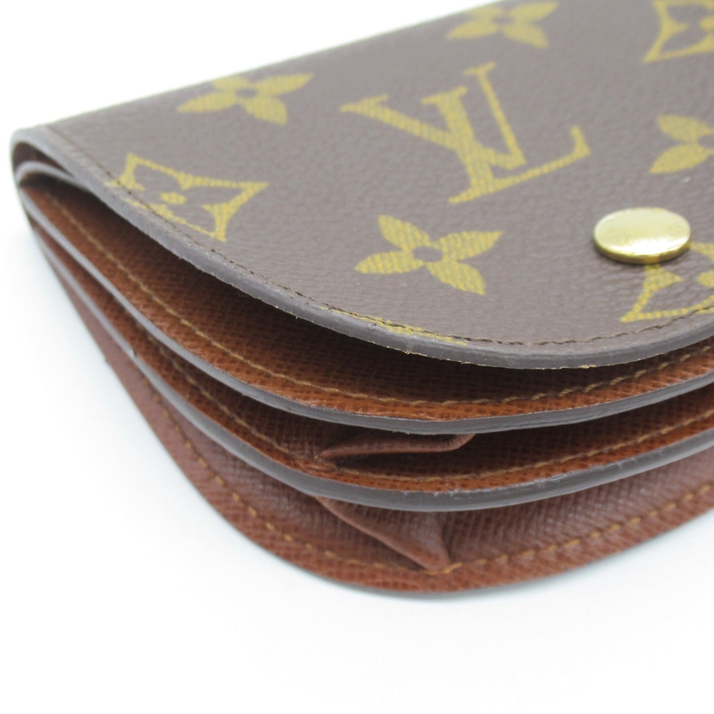 LOUIS VUITTON Portomonet Guze Brown Monogram PVC coated canvas M61970