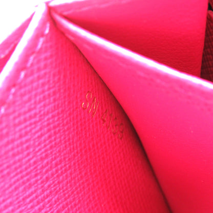 LOUIS VUITTON Zippy Coin Purse Blooming Flower Brown Pink Hot pink Monogram PVC coated canvas M68332