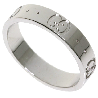 Gucci Icon # 10 Ring / K18 White Gold Ladies GUCCI
