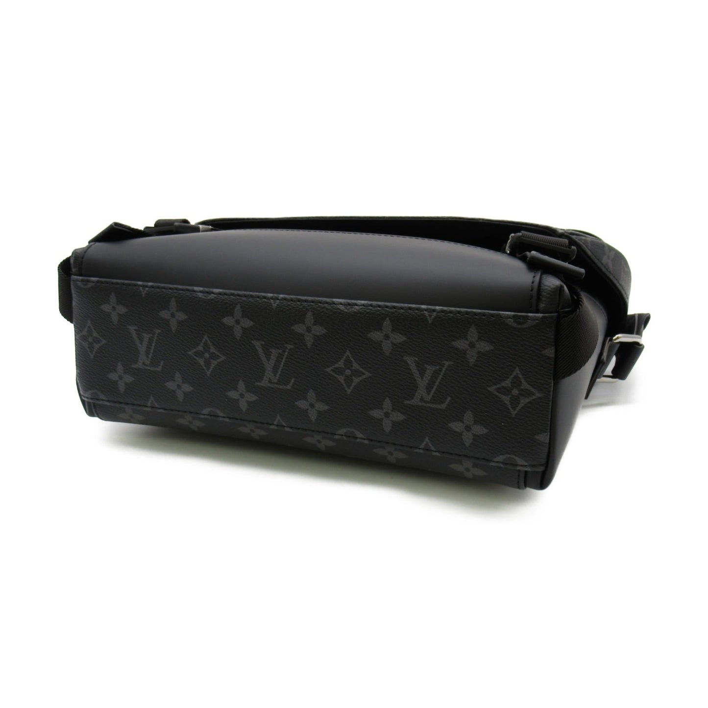 LOUIS VUITTON Messenger voyage PM Black PVC coated canvas M40511