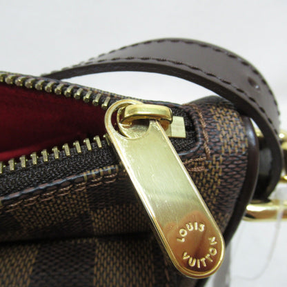 LOUIS VUITTON Ravello GM Shoulder Bag Brown Ebene Damier PVC coated canvas N60006