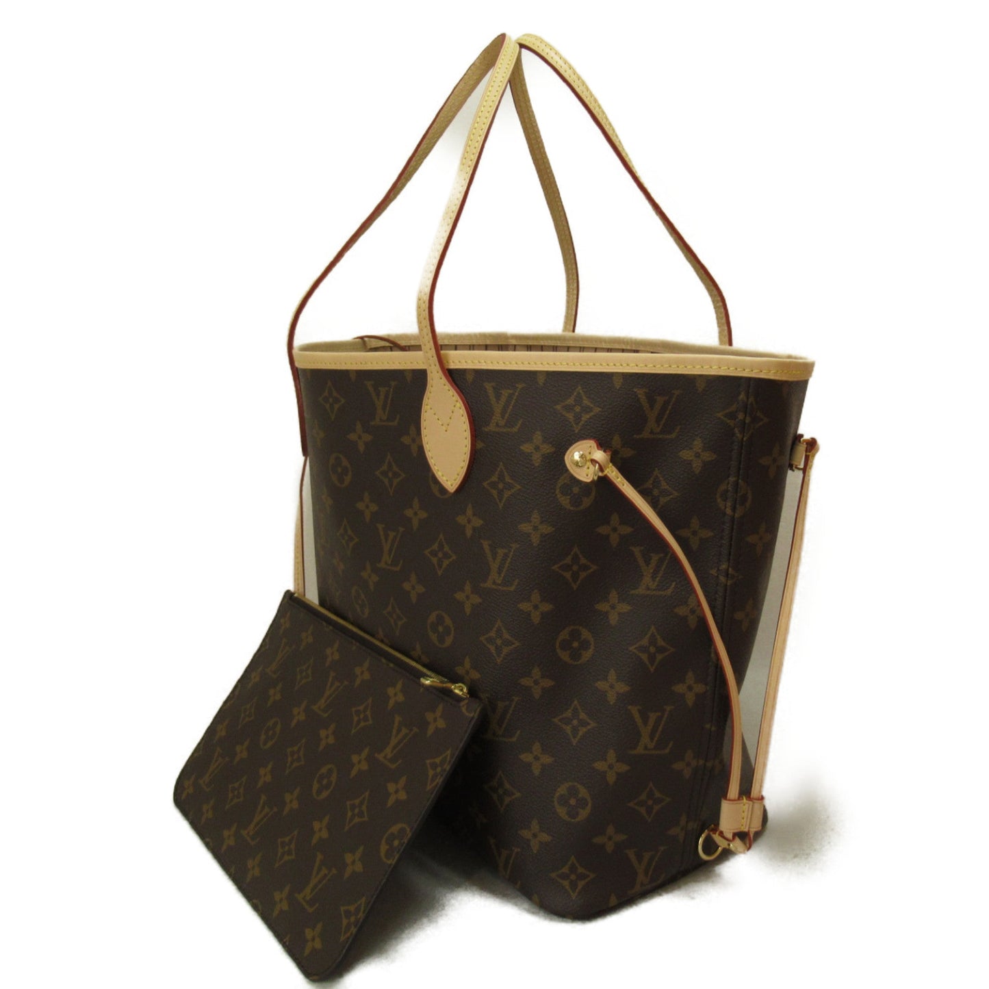 LOUIS VUITTON Neverfull MM Brown Beige Monogram PVC coated canvas M40995
