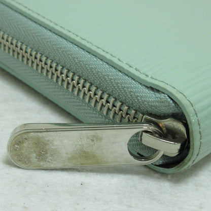 LOUIS VUITTON Zippy wallet Green Amand Epi-electric leather M60313