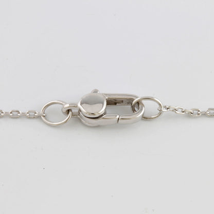 Gucci K18WG Necklace Diamond Icon 18K K18 White Gold Ladies