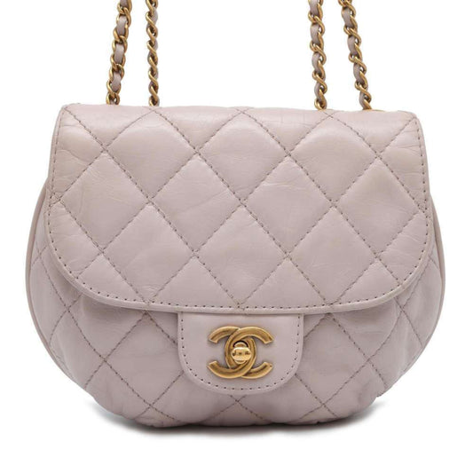 Chanel Chain Shoulder Bag Matelasse Coco Mark Leather A94759 CHANEL