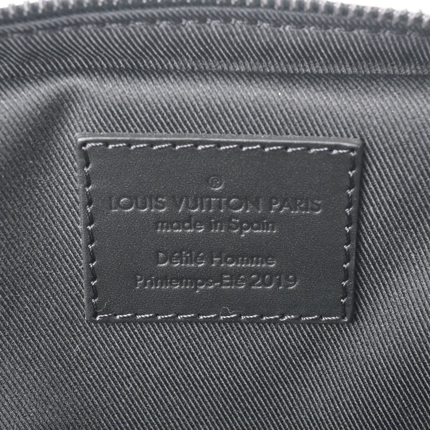 LOUIS VUITTON Monogram Solar Ray Utility Side Bag Brown M44477 Men's Canvas Waist