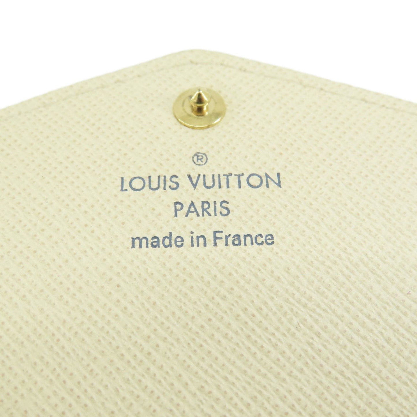 LOUIS VUITTON N63208 Portefeuille Sarah Damier Azur Long Wallet Canvas Women's