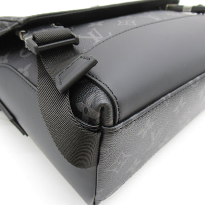 LOUIS VUITTON Messenger voyage PM Black PVC coated canvas M40511