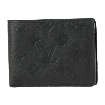 LOUIS VUITTON Portefeuille Multiple Bifold Wallet M62901 Monogram Shadow Noir Black